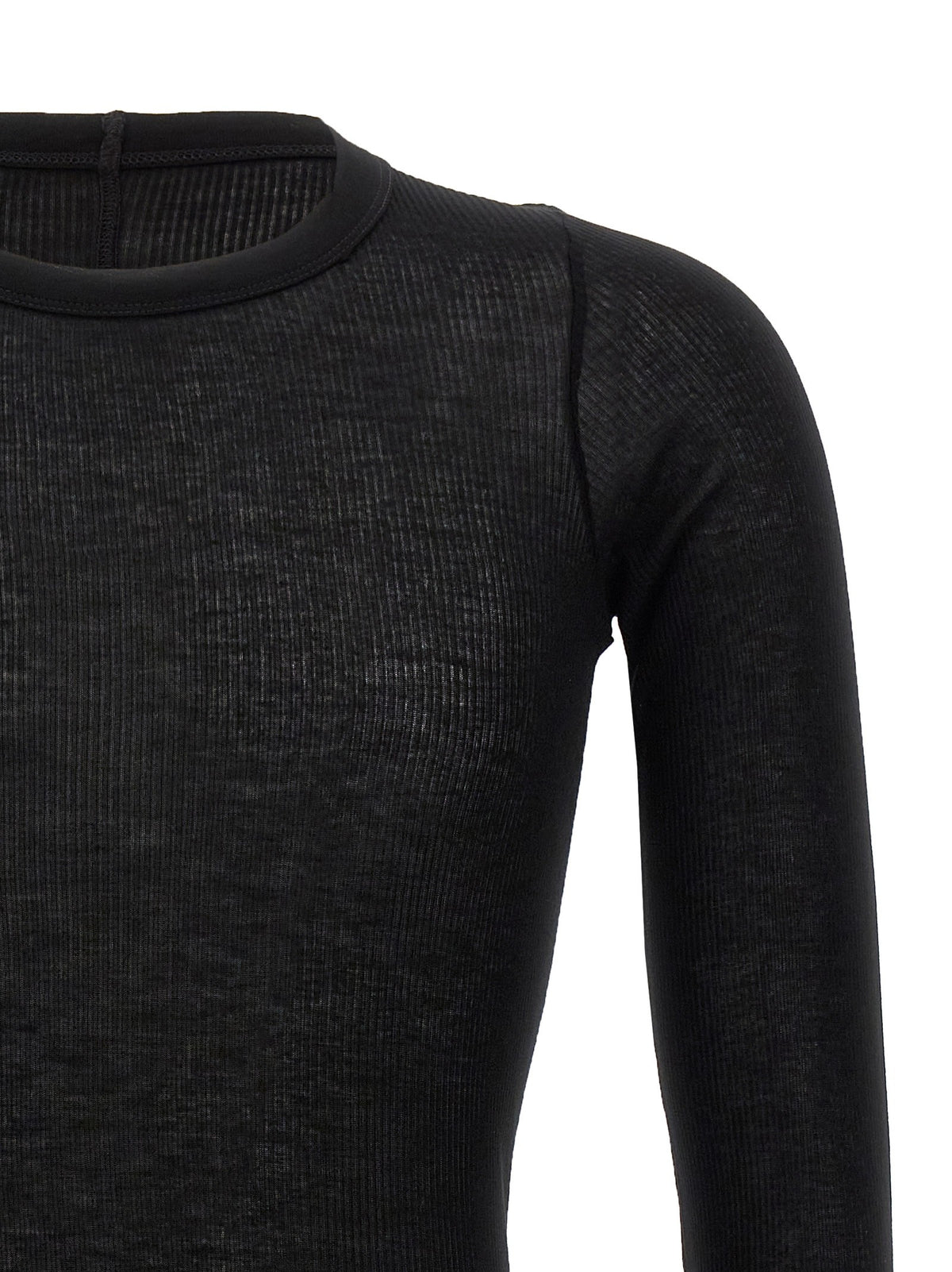 'Rib LS T' T-shirt
