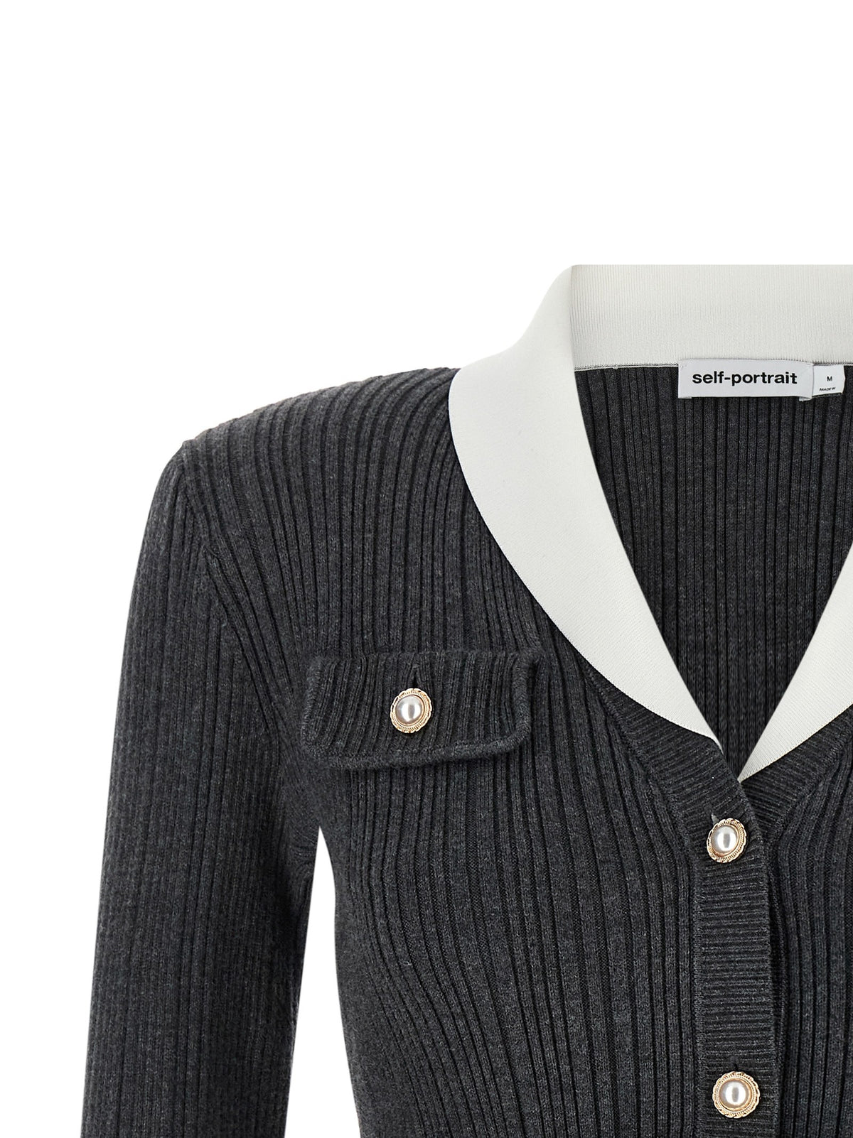Ribbed cardigan
