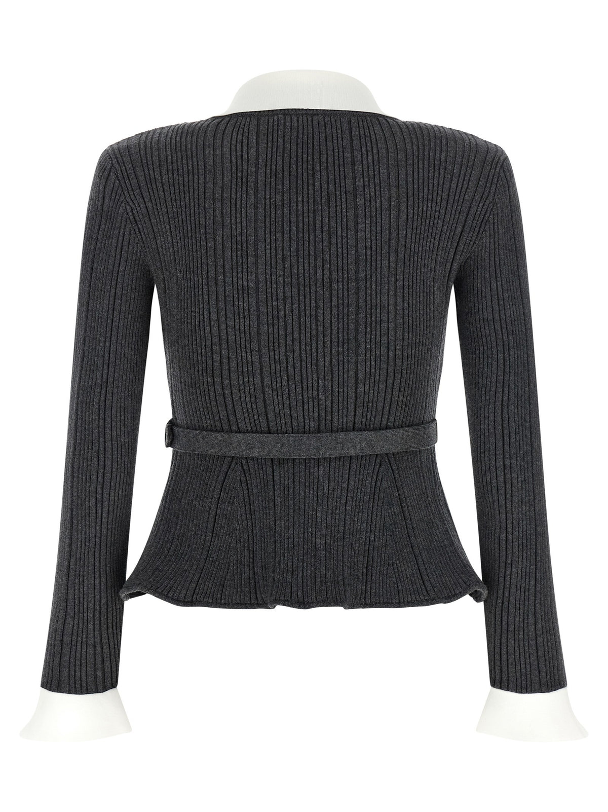 Ribbed cardigan