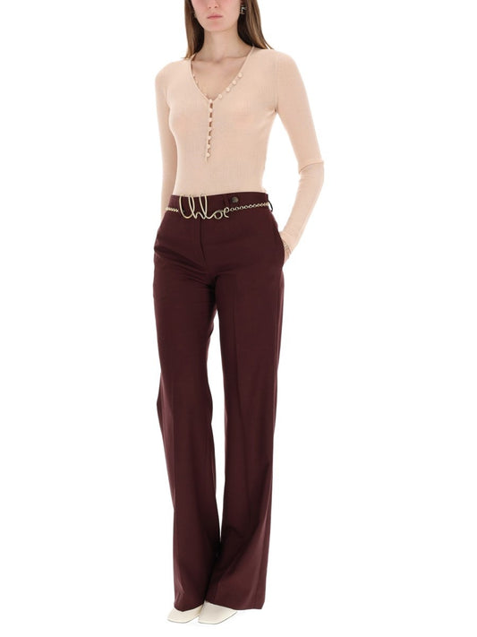 RIBBED KNIT WITH BUTTONS