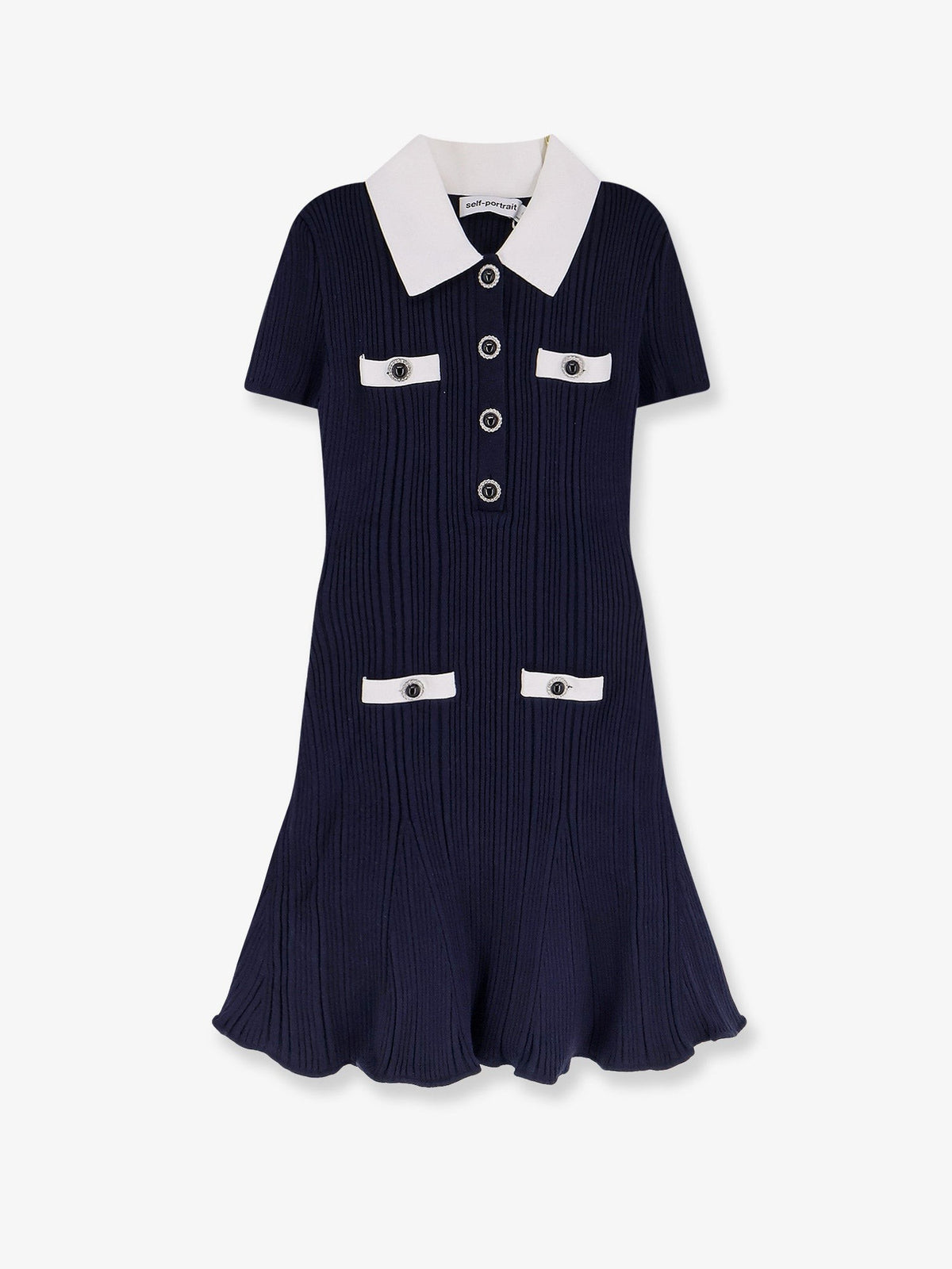 Ribbed mini dress