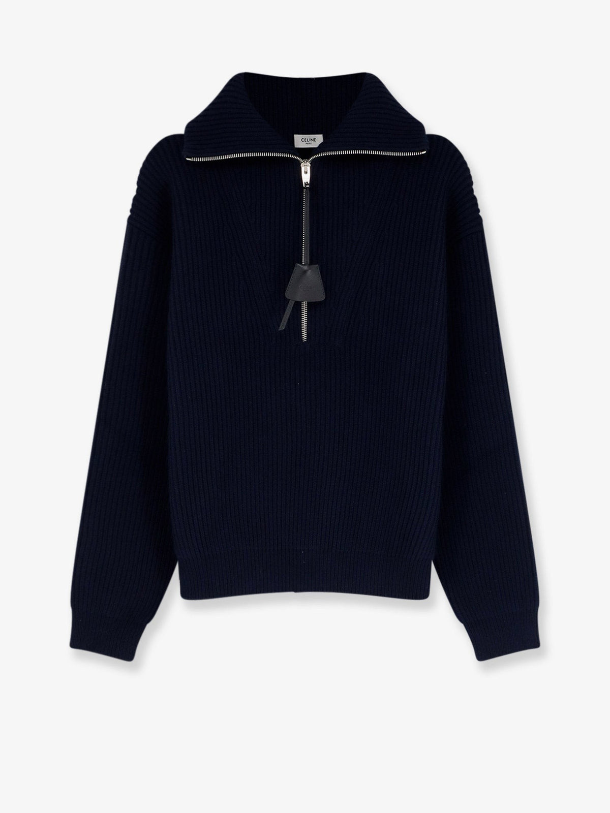 Ribbed wool and cashmere sweater