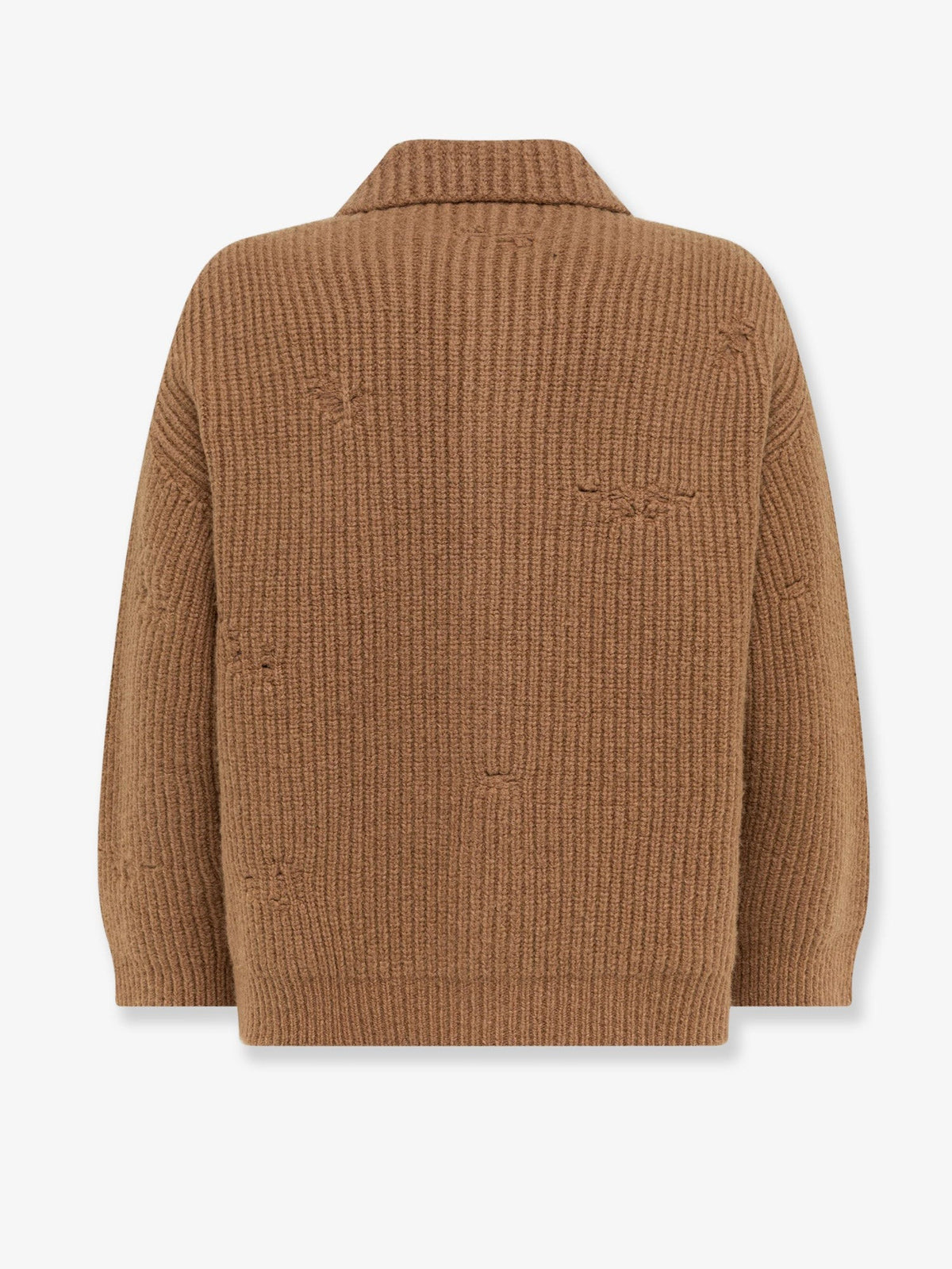 Ribbed wool jacket
