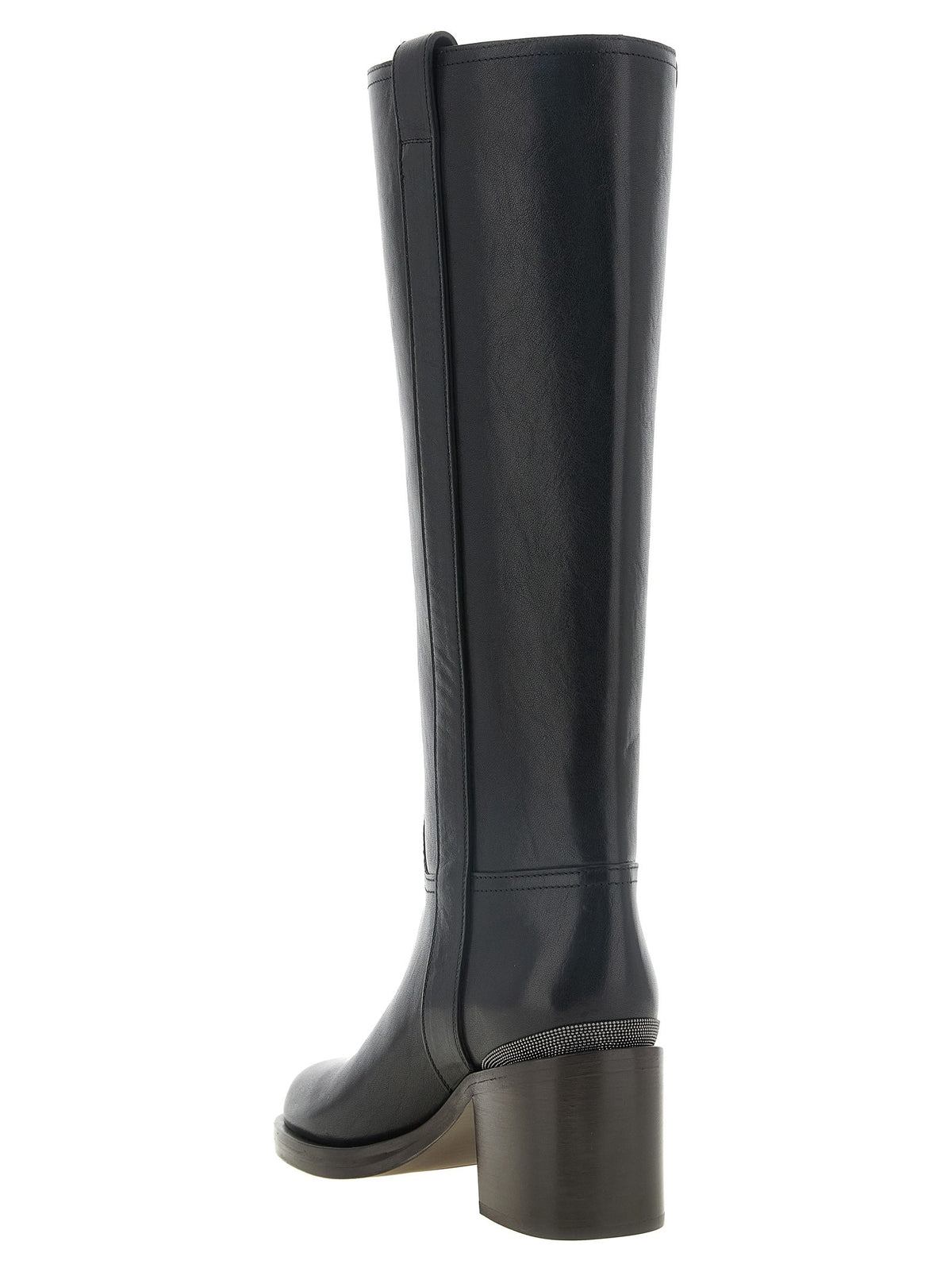 Riding leather boots with 'Precious Detail'