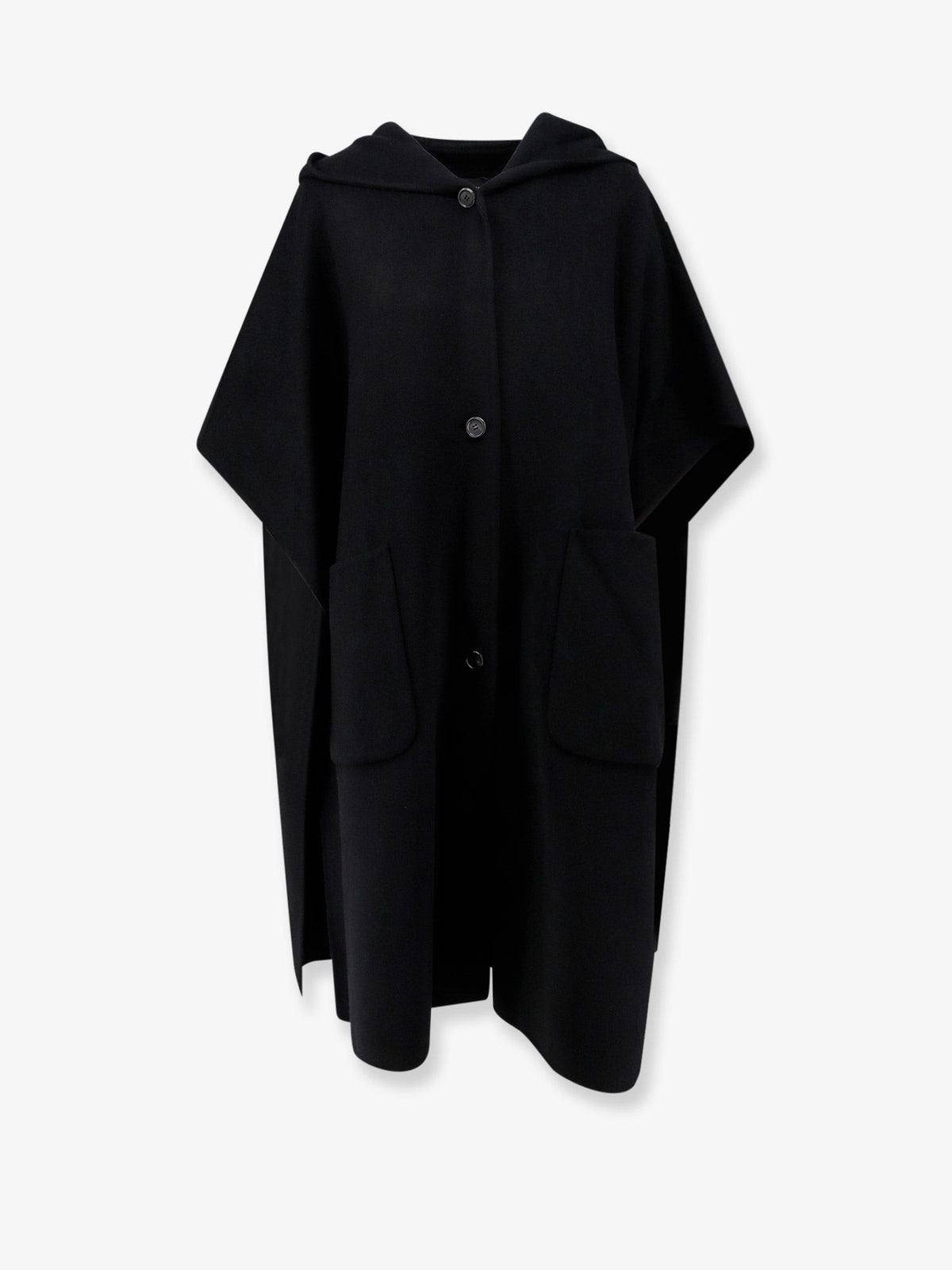 Rika wool and cashmere poncho
