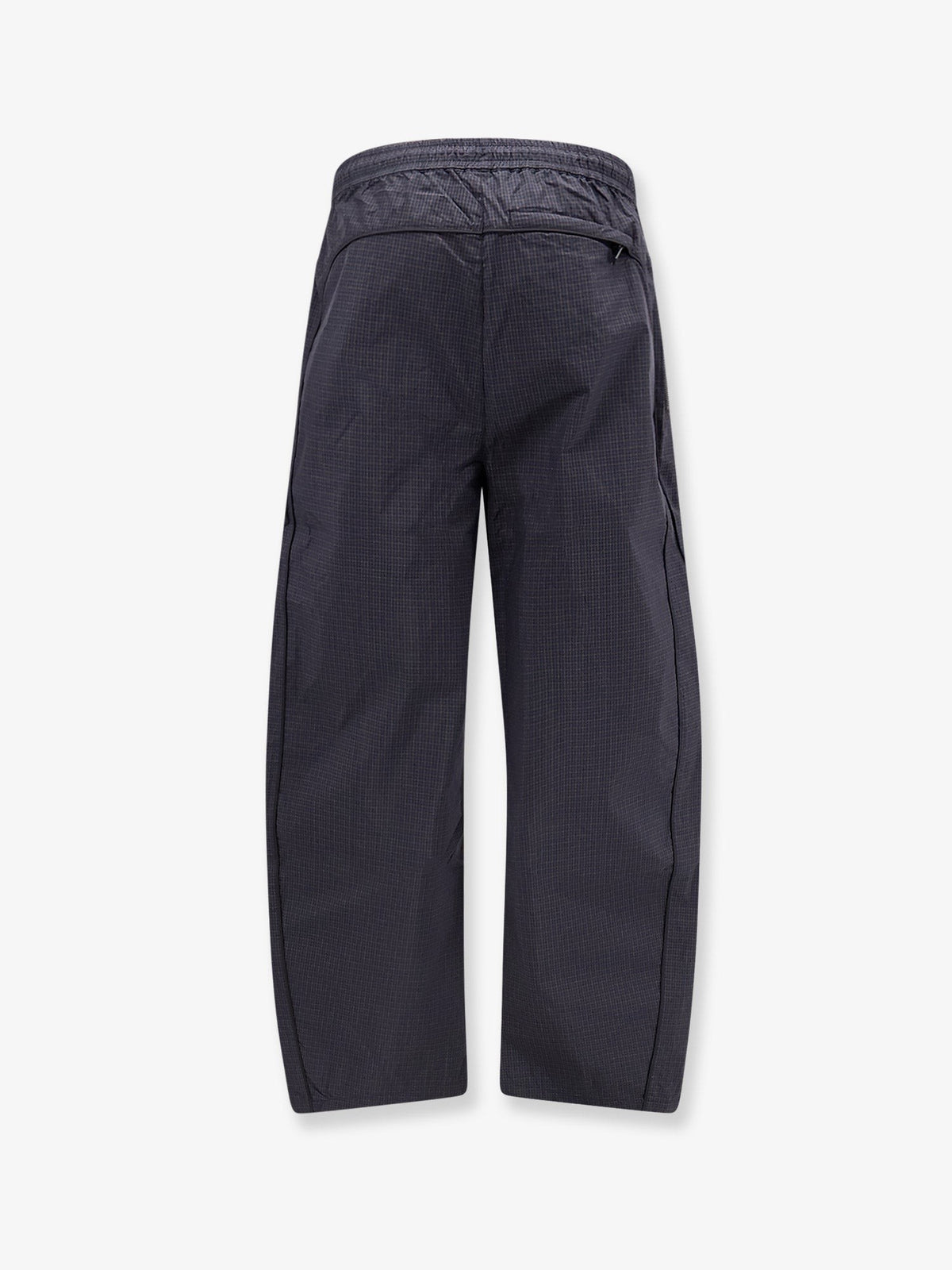 Riot Track cotton and nylon blend trousers with checked pattern