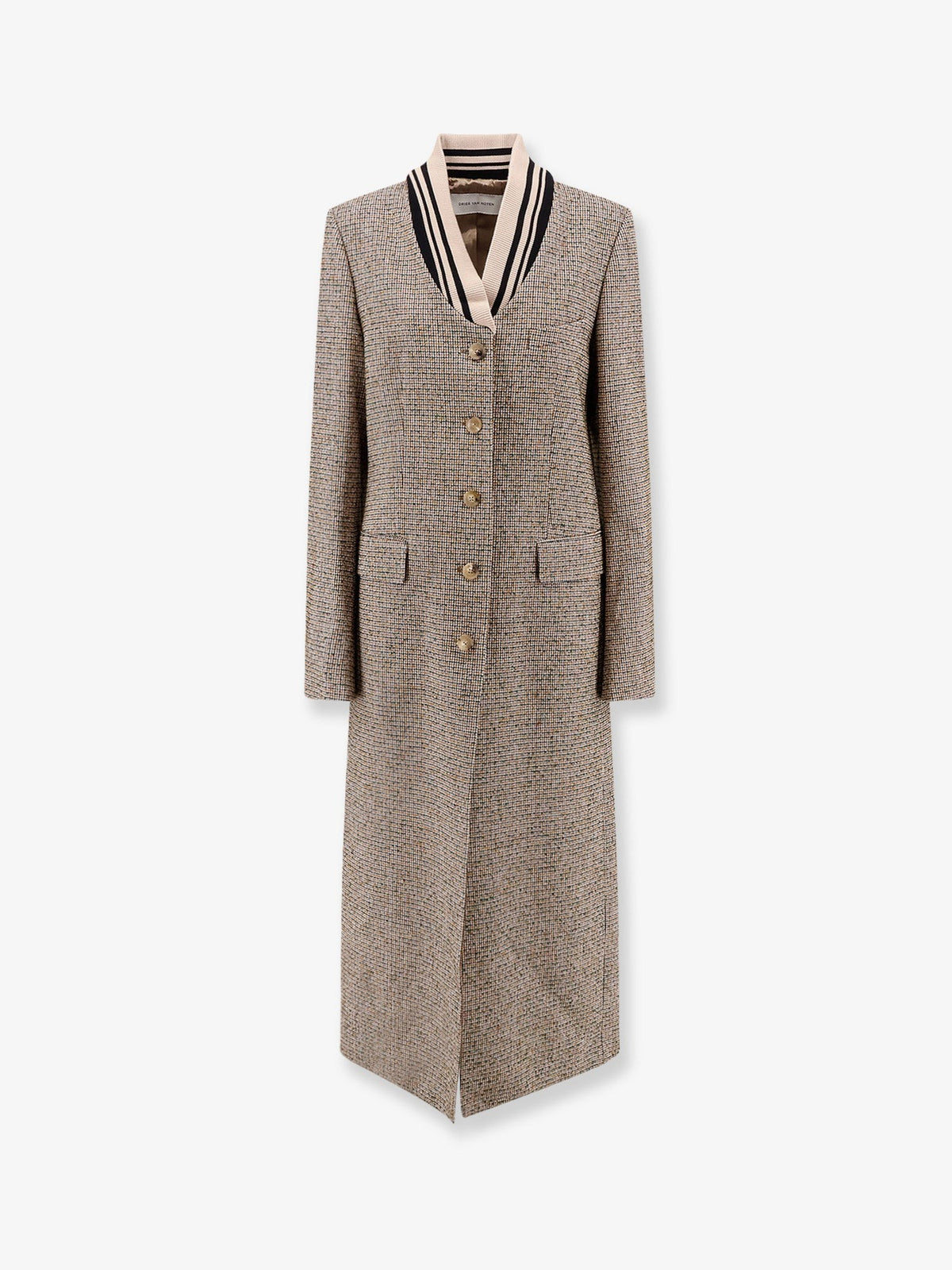 Ritt madras cotton blend coat