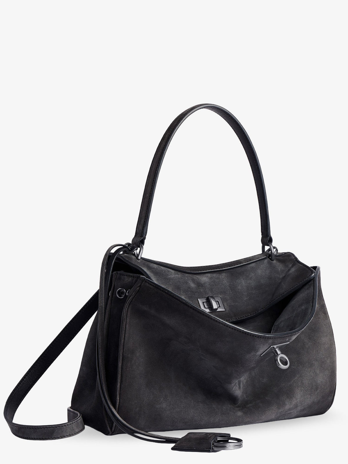 Rodeo S suede crossbody bag