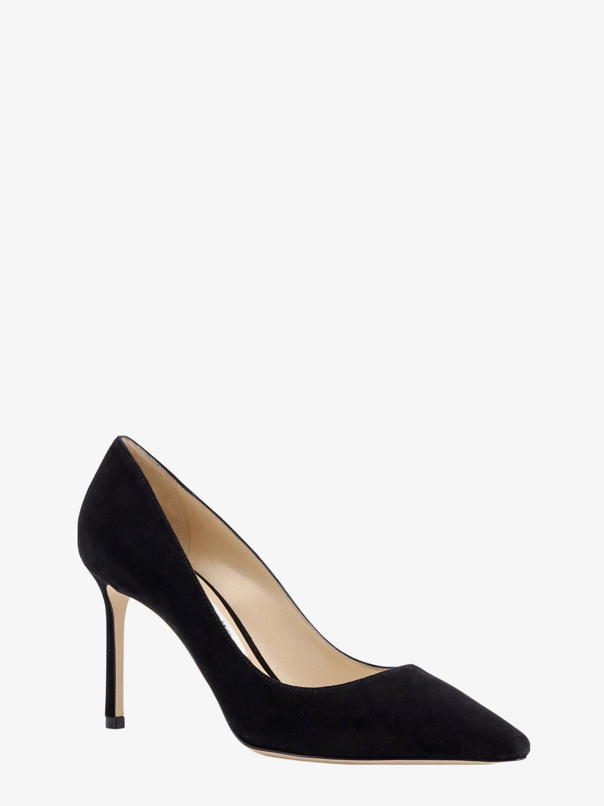 Romy 85 suede pumps