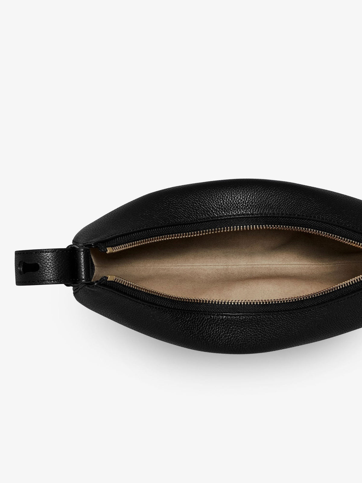 Romy Half Moon leather shoulder bag