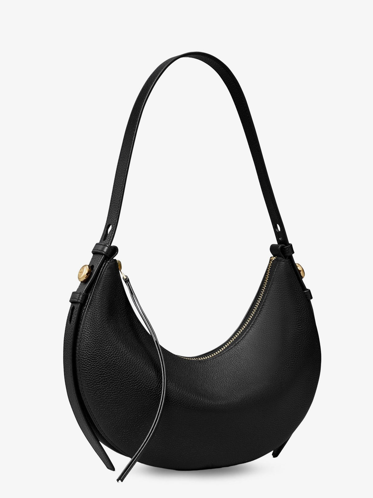 Romy Half Moon leather shoulder bag