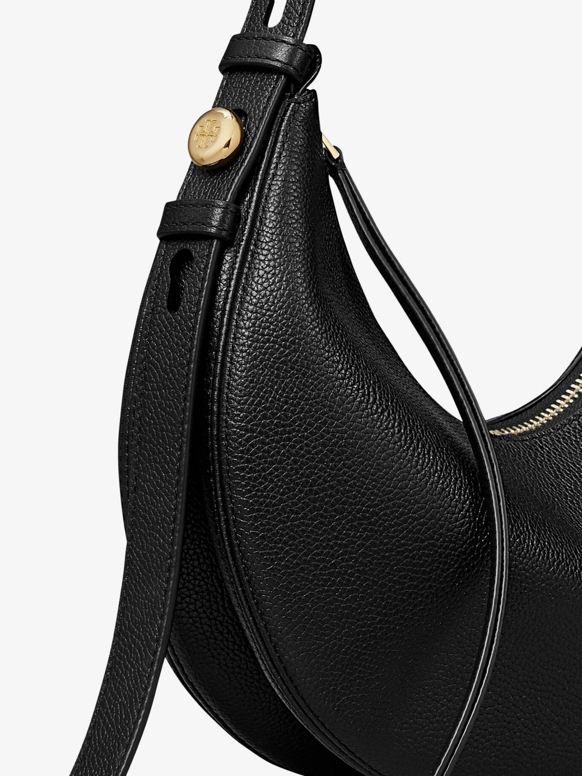 Romy Half Moon leather shoulder bag