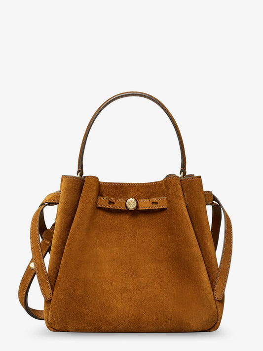 Romy suede bucket bag