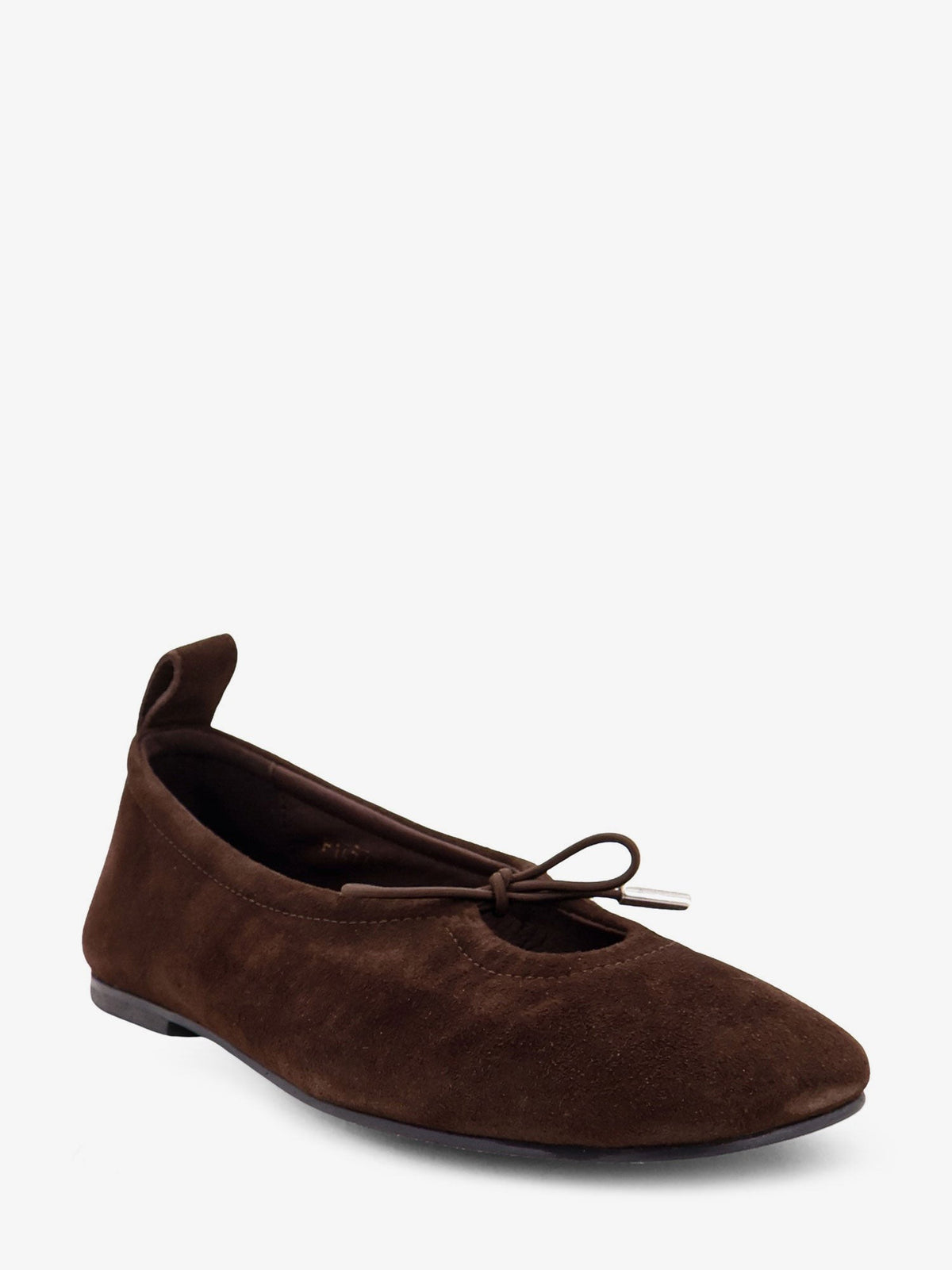 Rosalind leather ballerina flat
