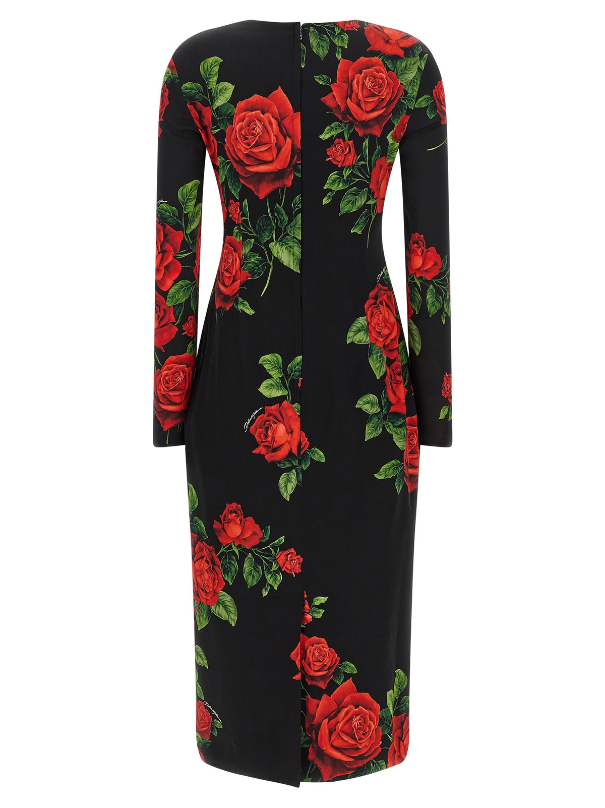 'Rose' longuette dress