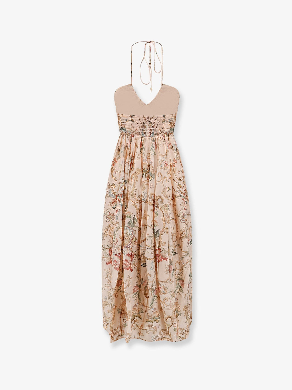 Roselight silk dress