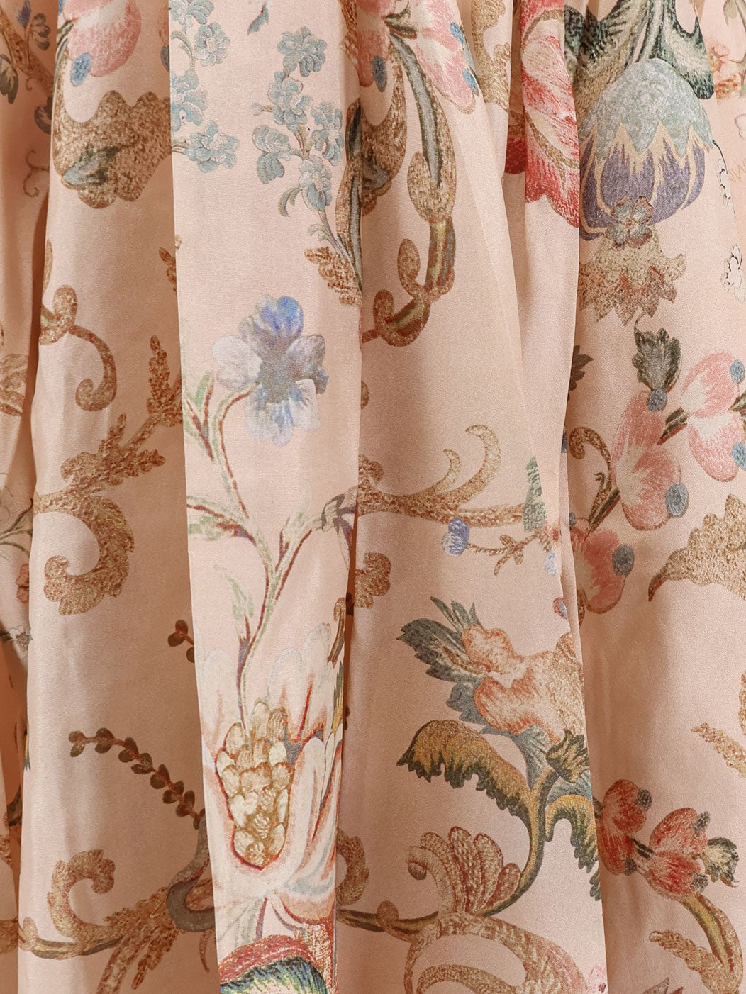Roselight silk dress