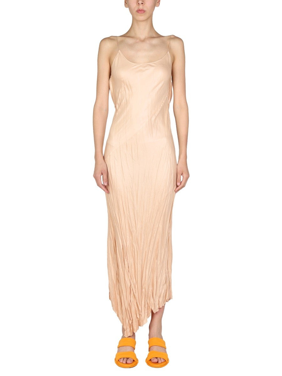 ROUND NECKLINE DRESS