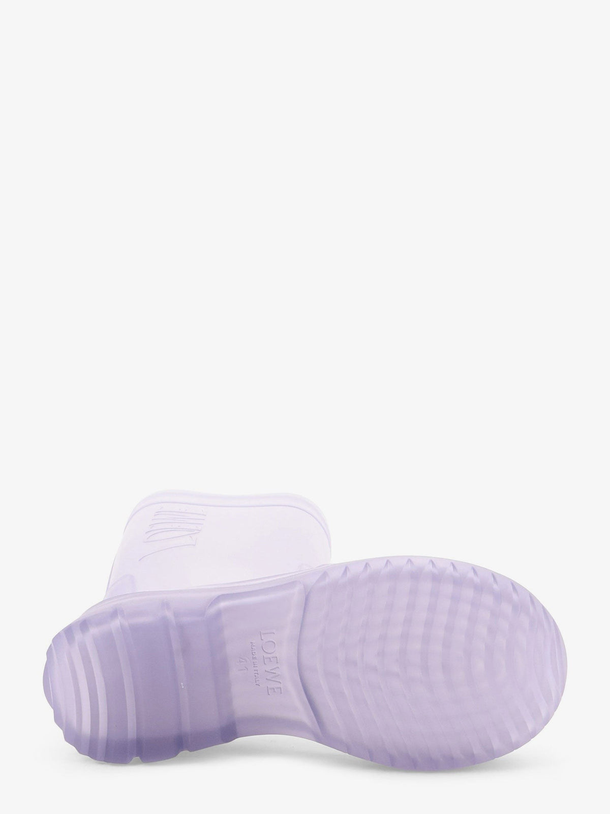 Rubber rain boots