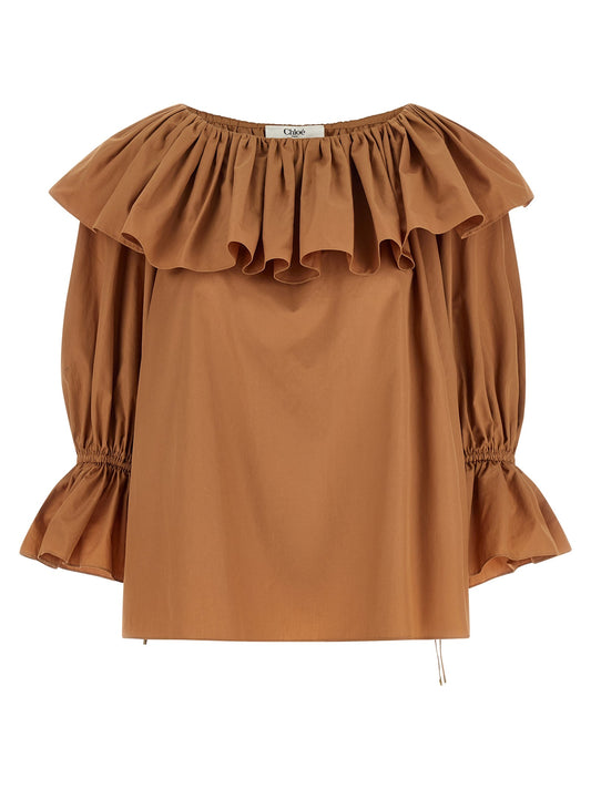 Ruffle blouse