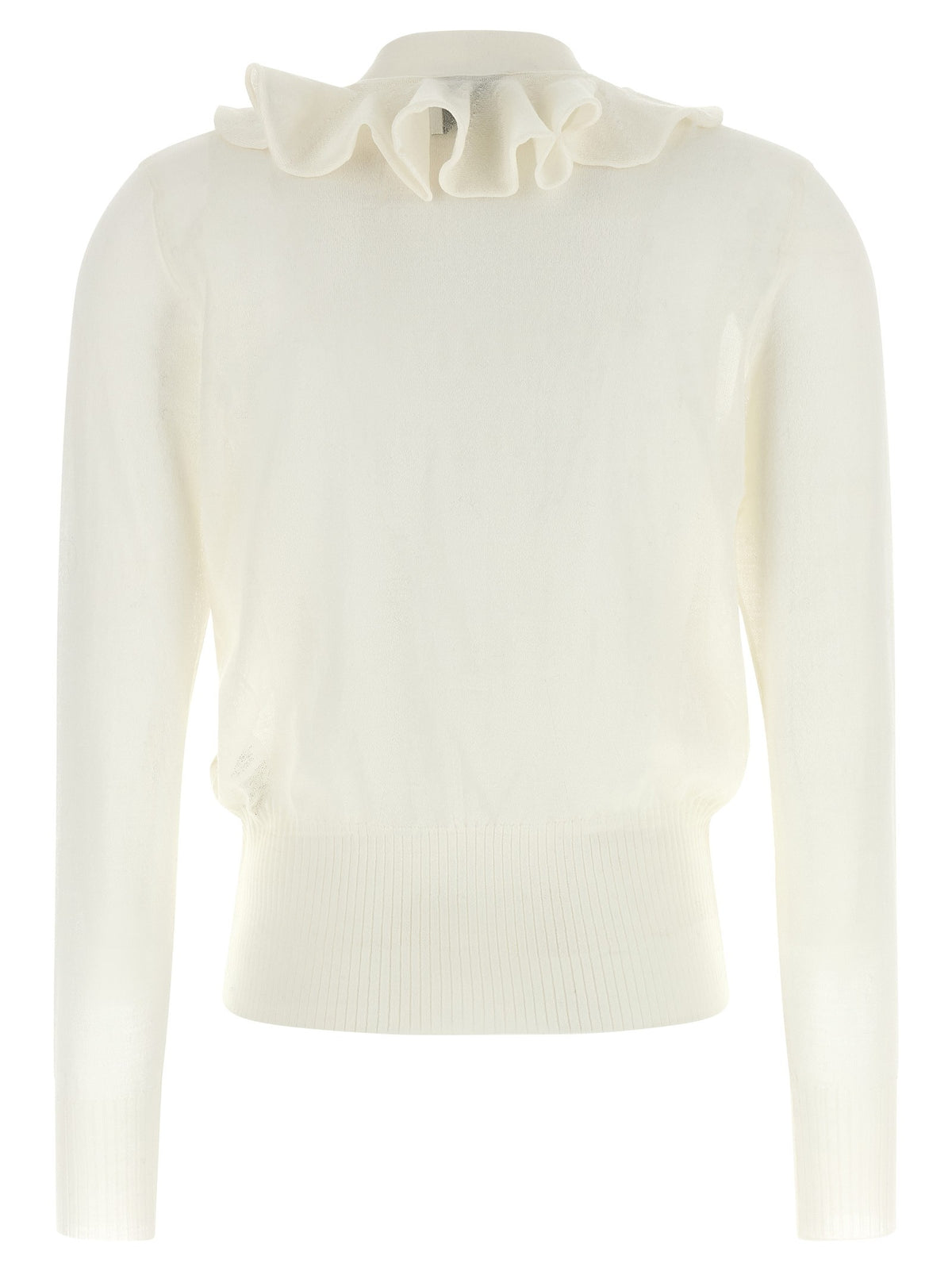 Ruffle cardigan