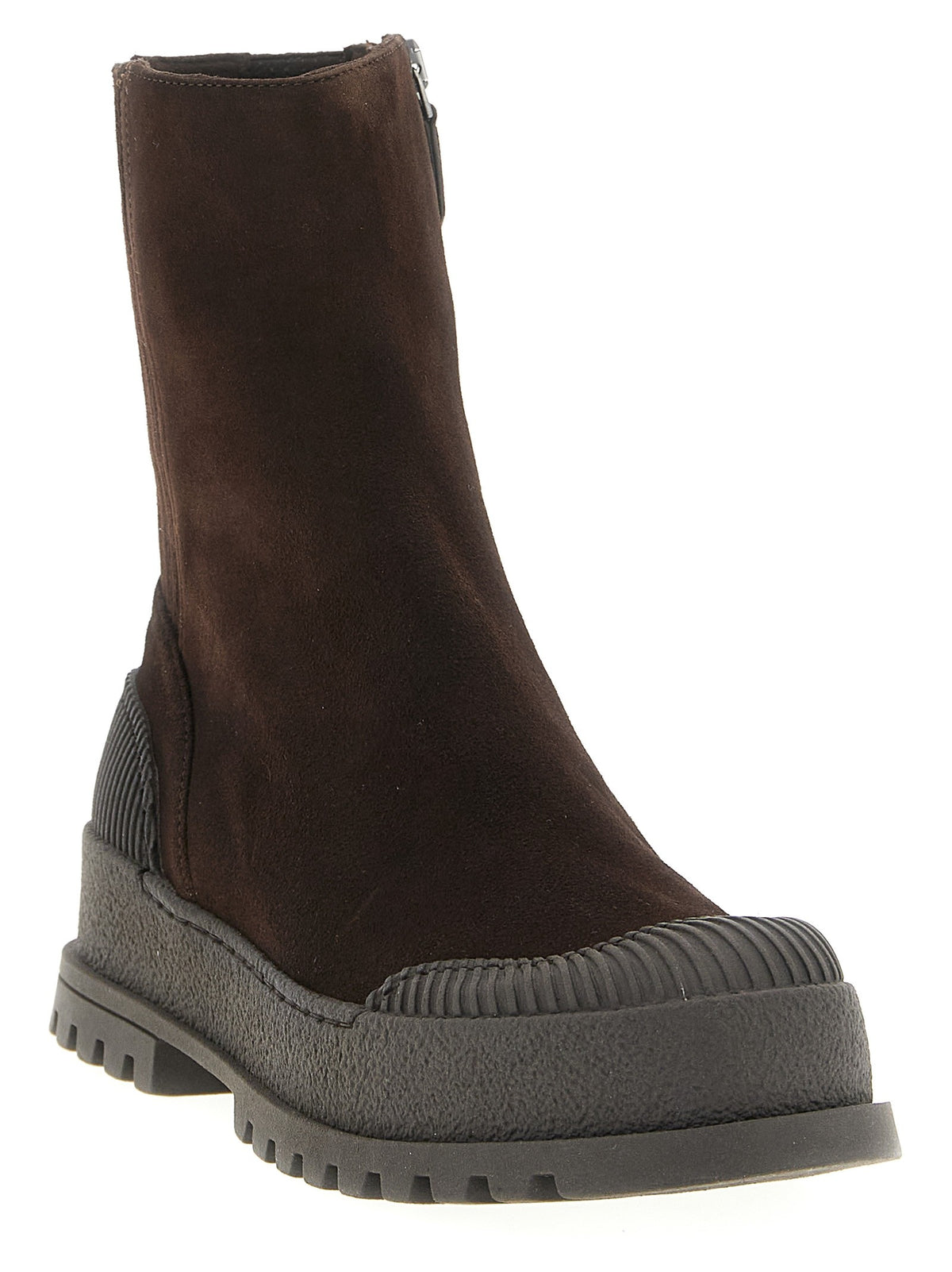 'Rugged' ankle boots