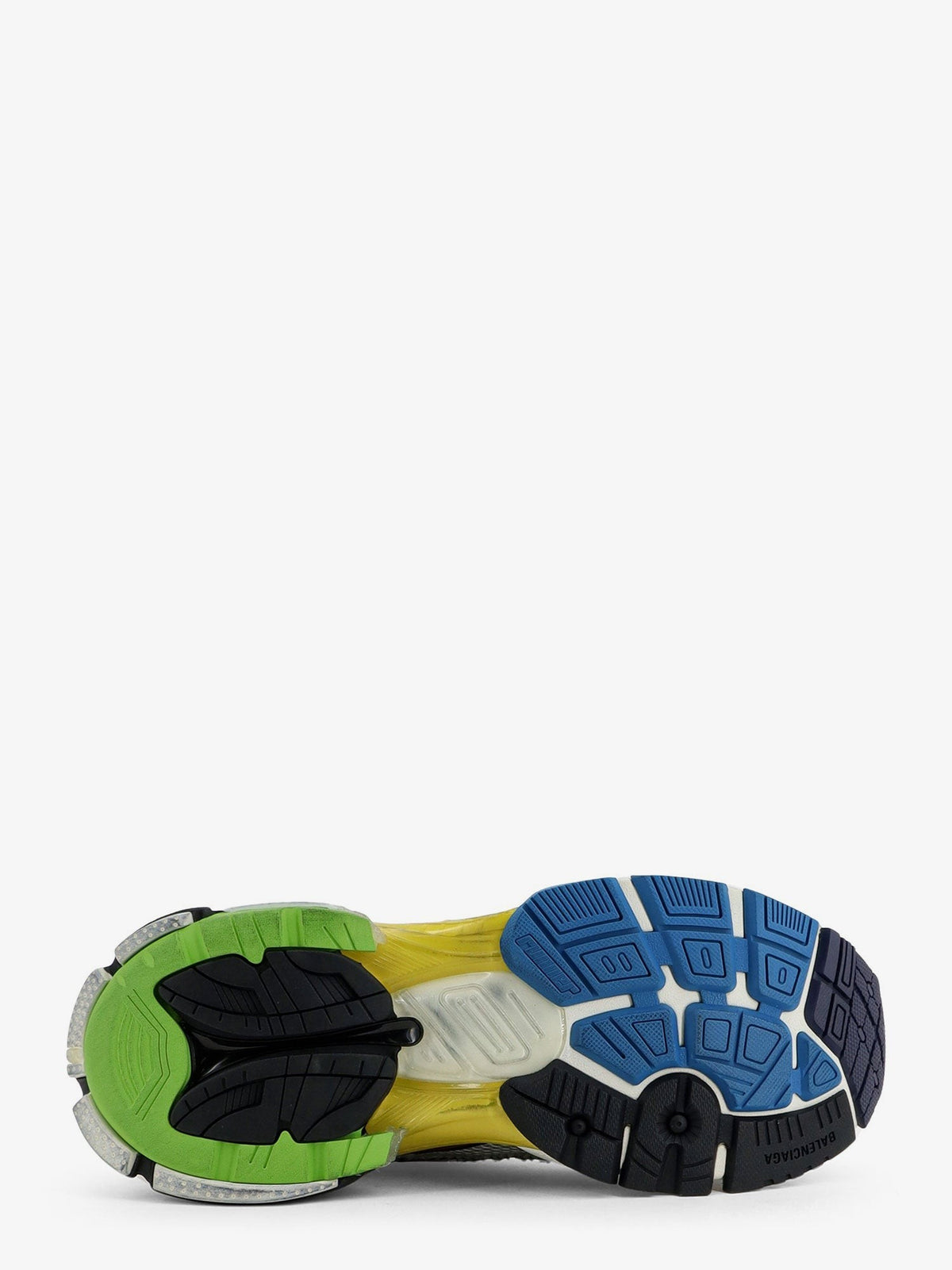 Runner sneakers in mesh and nylon