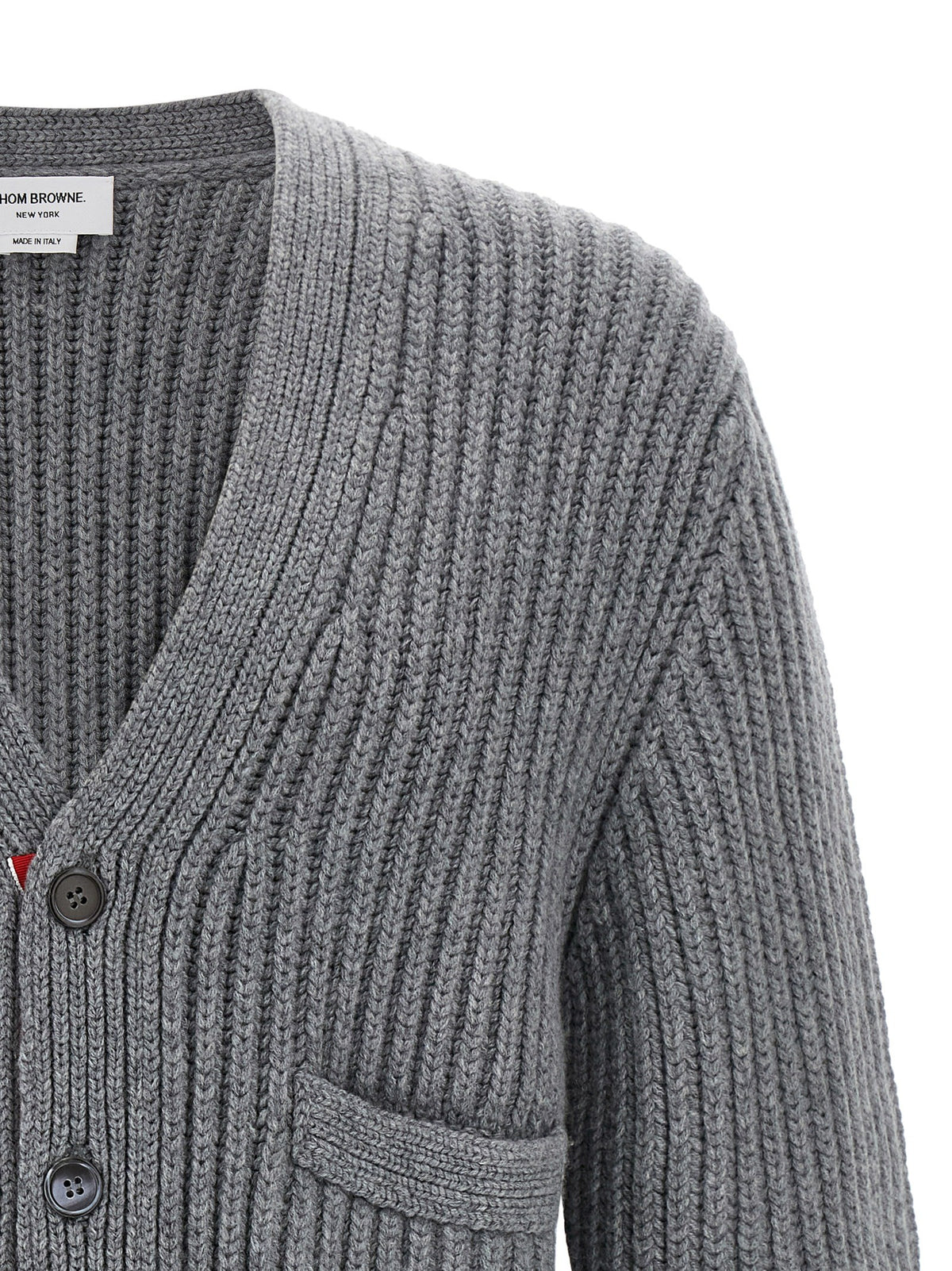 RWB tape cardigan