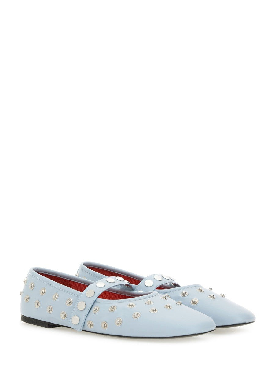 "RYDER" BALLERINA WITH STUDS