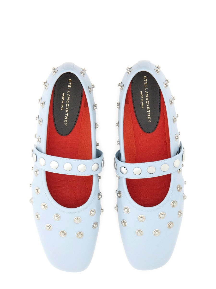 "RYDER" BALLERINA WITH STUDS