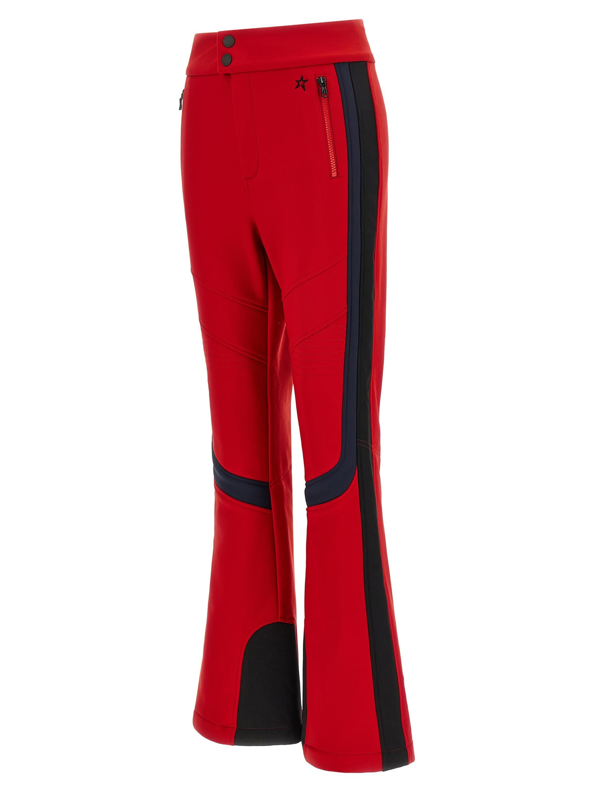'Saint Moritz' red ski pants