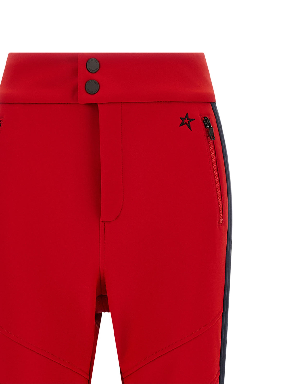 'Saint Moritz' red ski pants