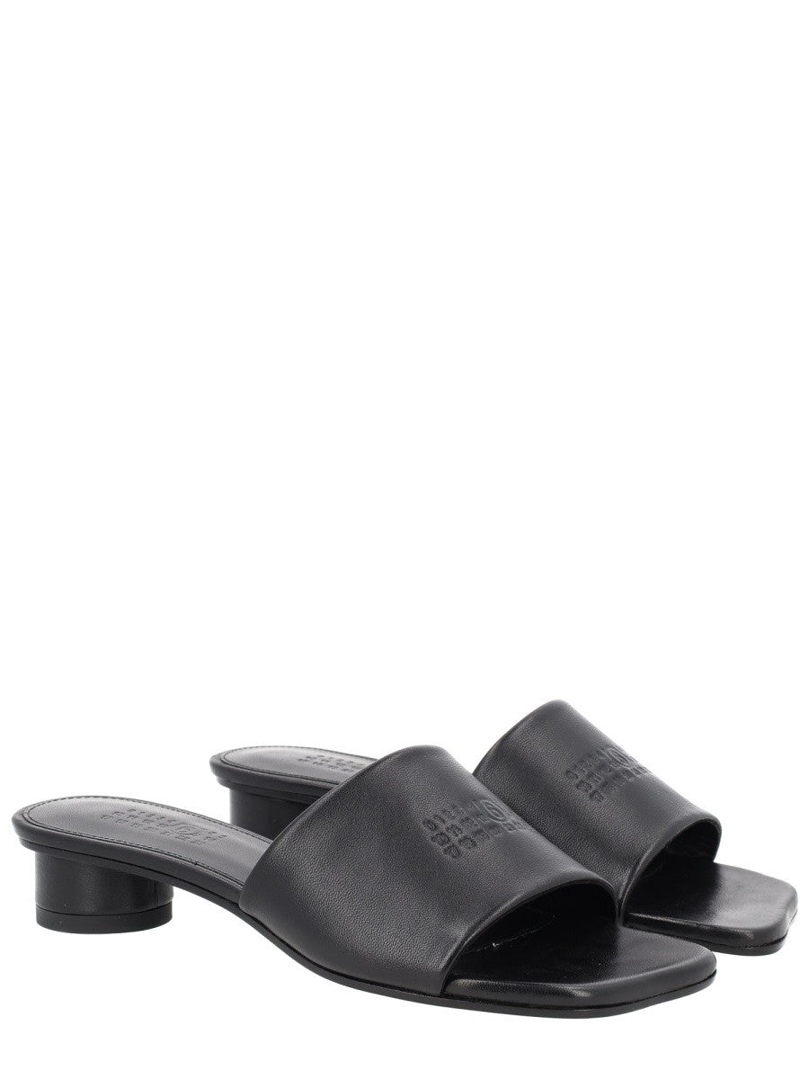 SANDAL WITH LOGO
