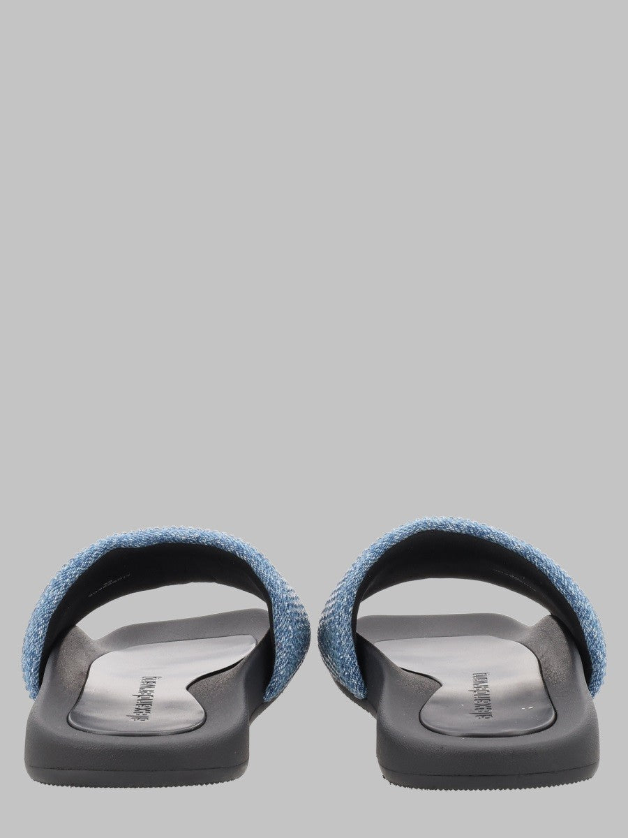 SANDALO SLIDE IN DENIM