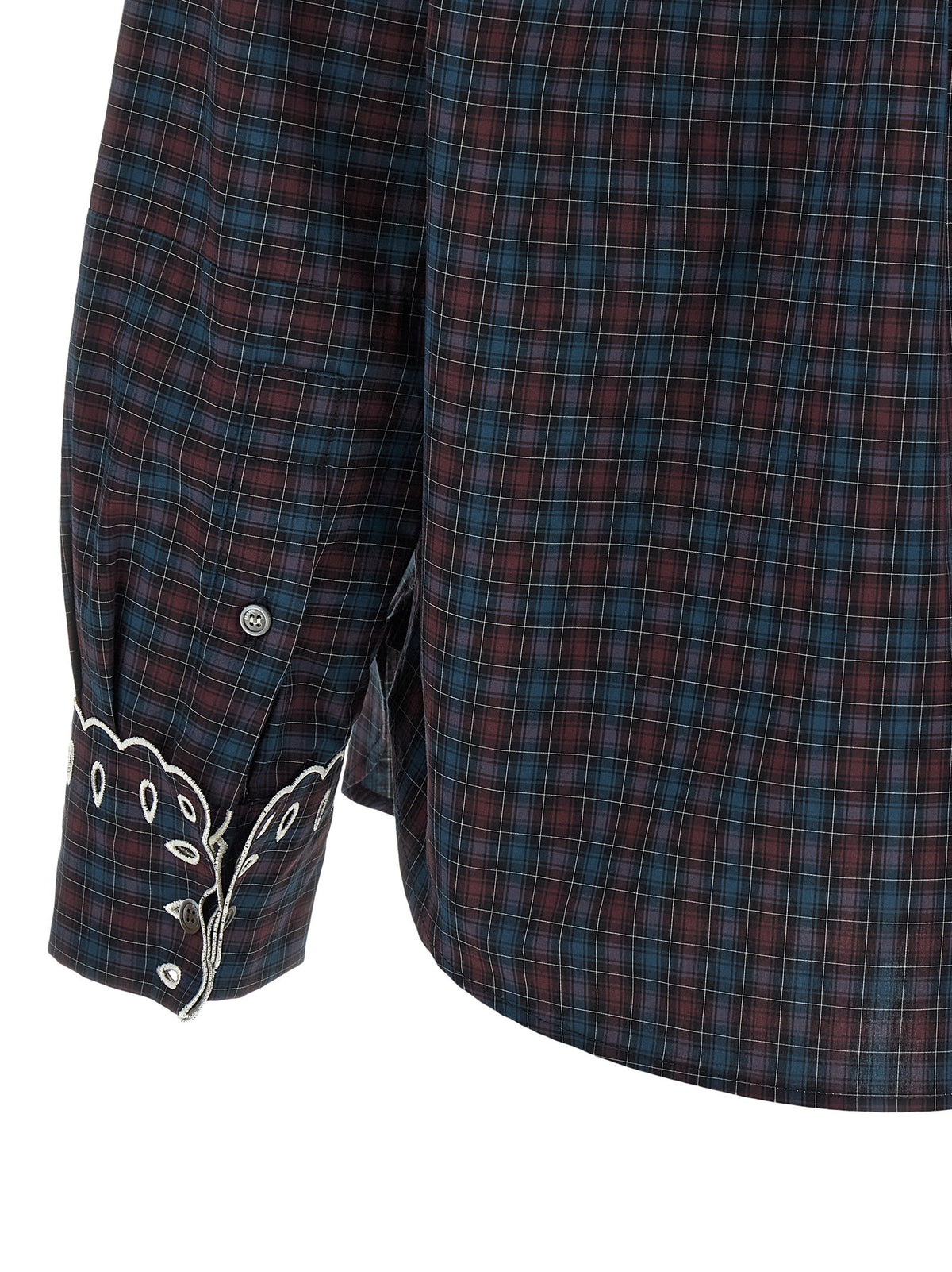 Sangallo embroidery shirt