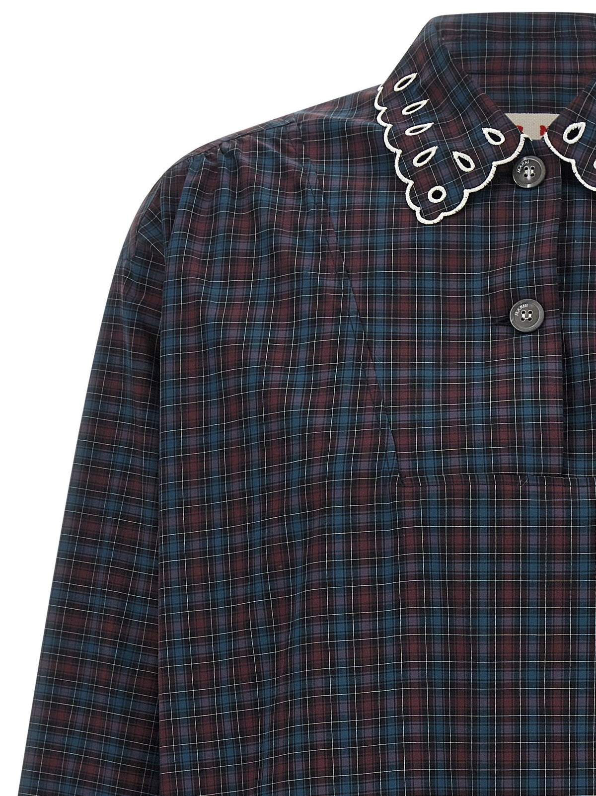 Sangallo embroidery shirt