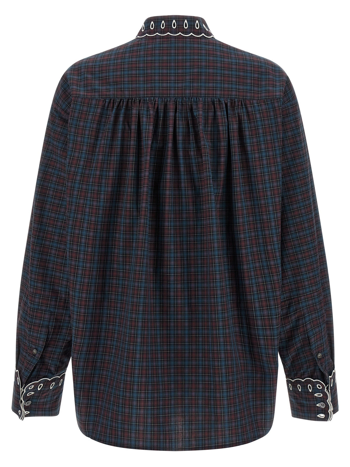 Sangallo embroidery shirt