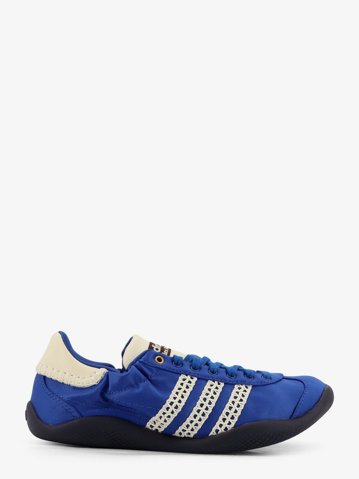 Satin sneakers with iconic side bands