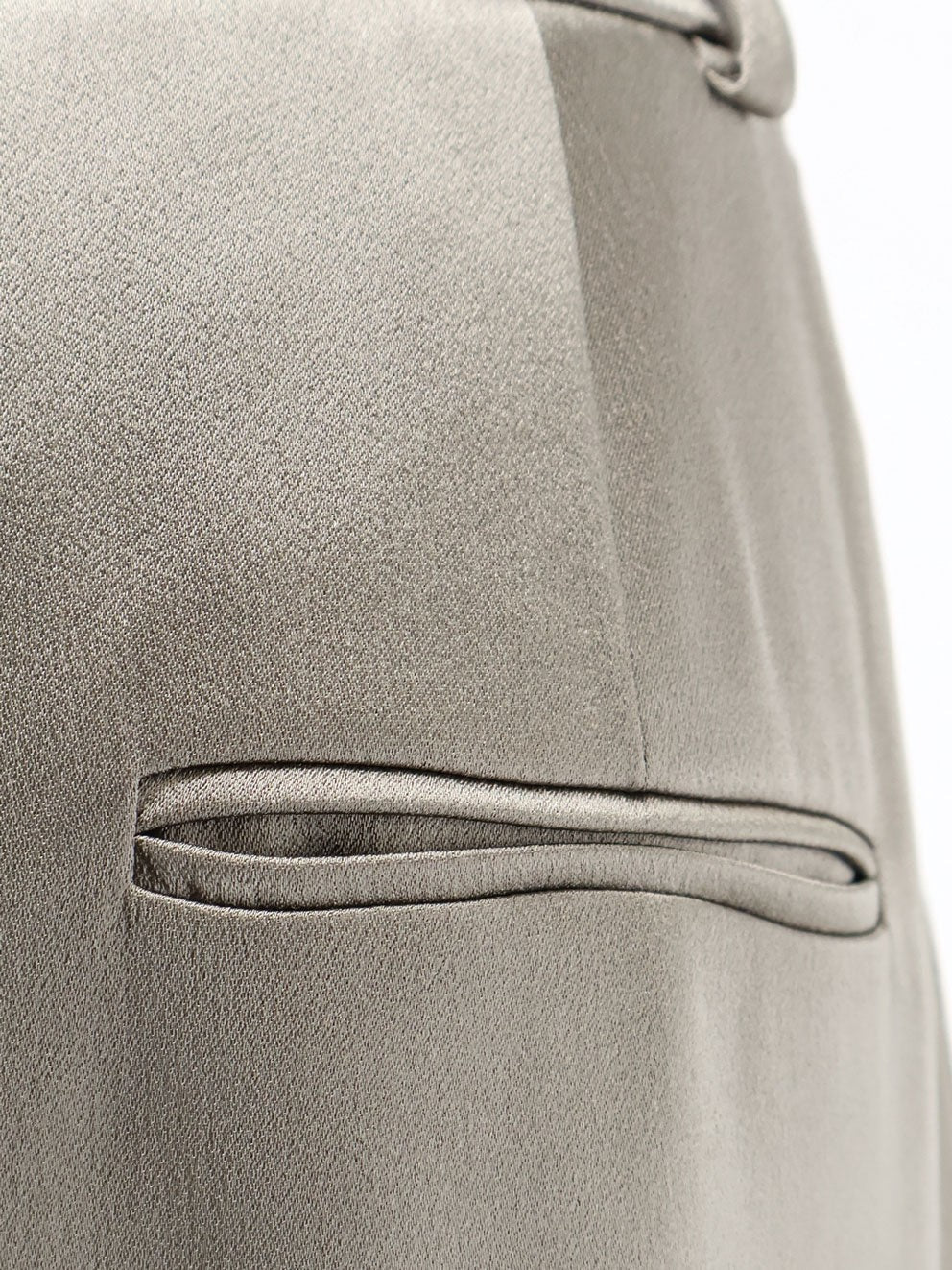 Satin trousers