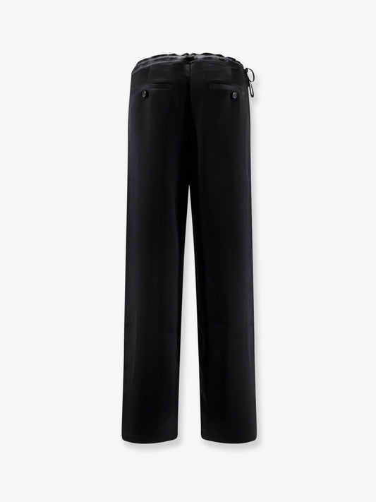 Satin trousers