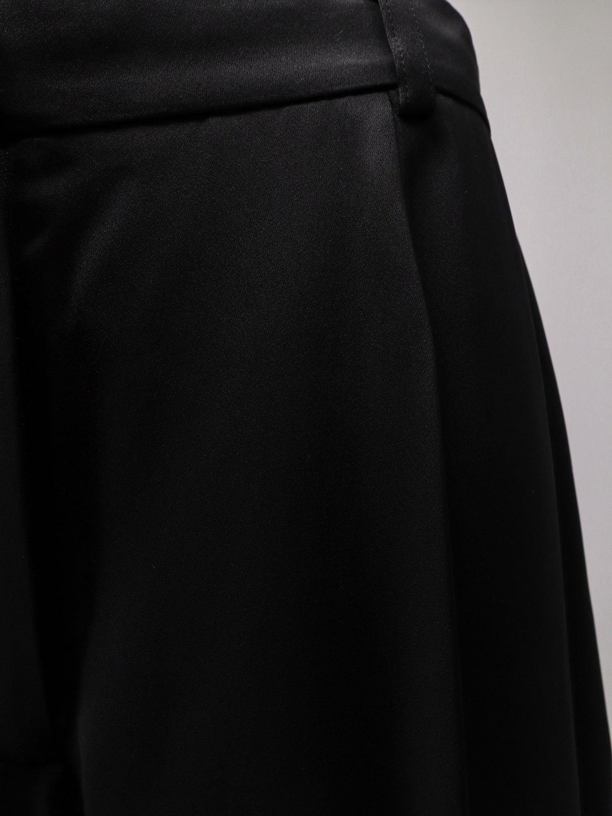 Satin trousers