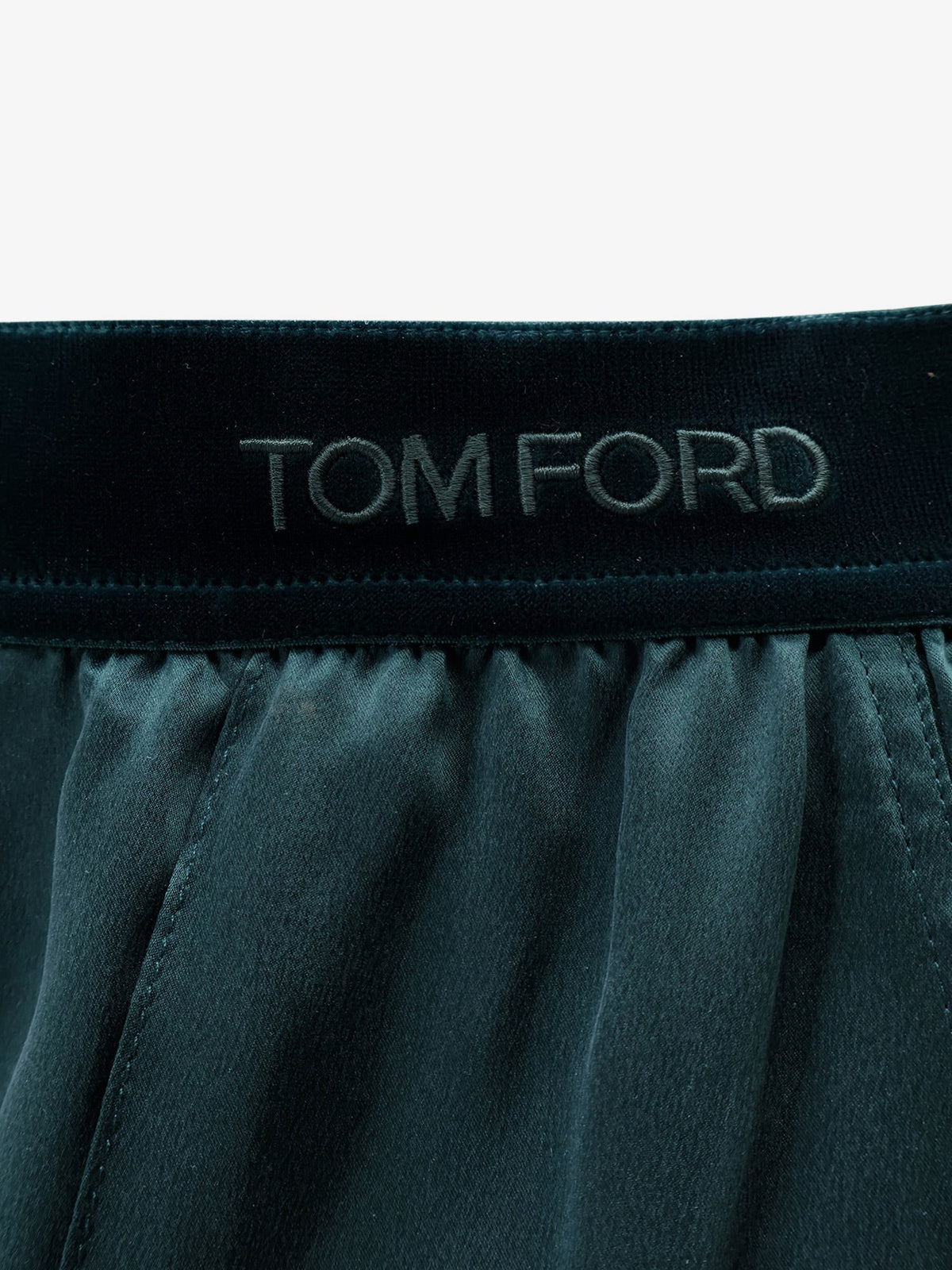 Satin trousers