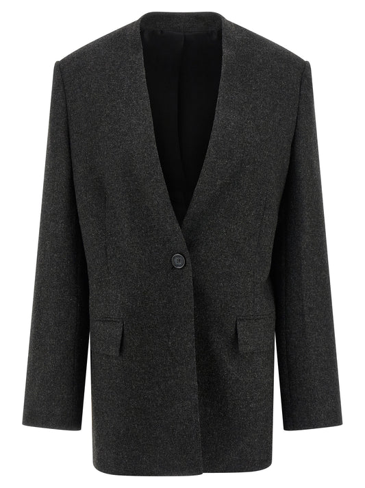 Scarf blazer