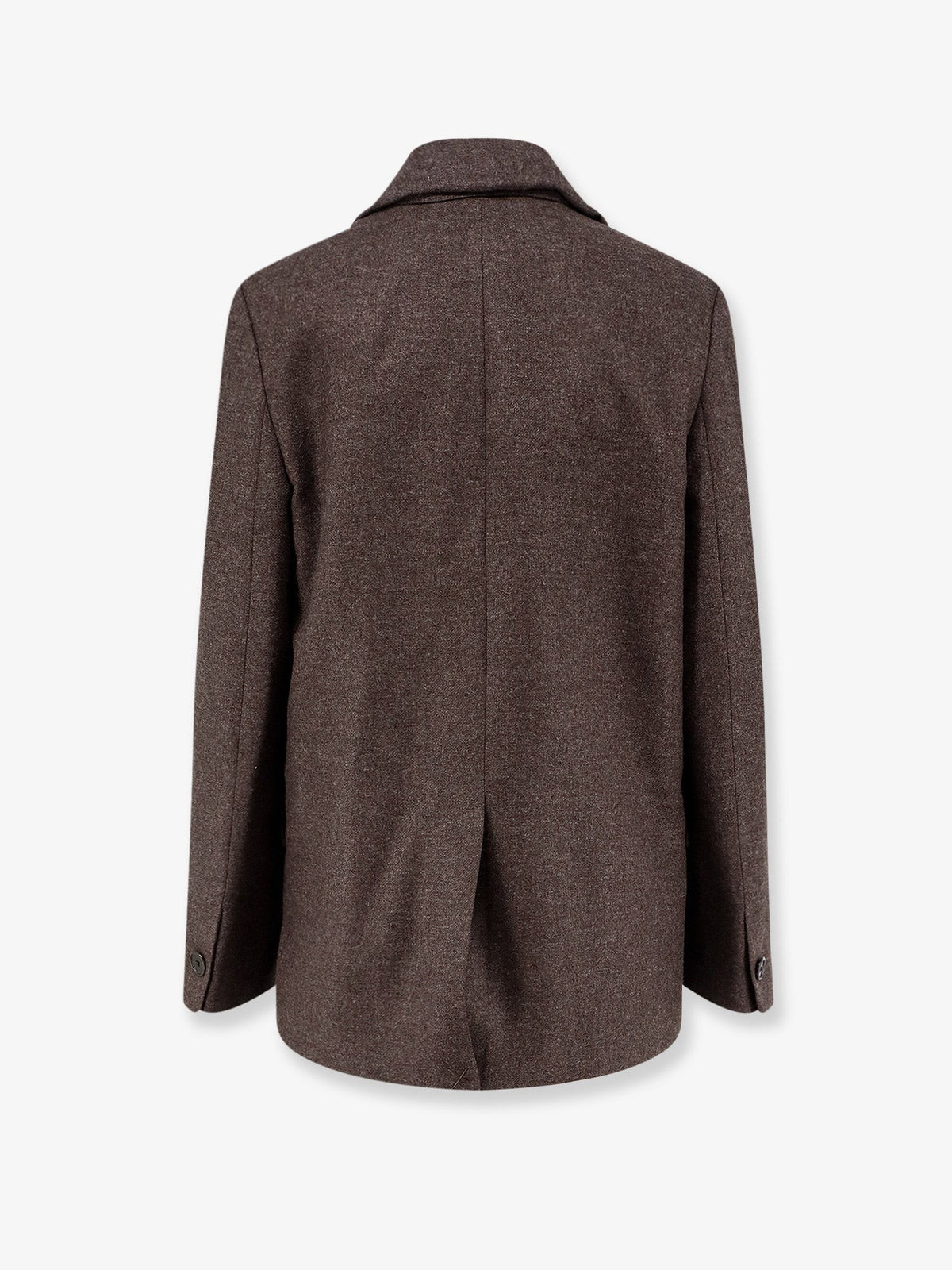 Scarf Lapel viscose and wool blazer
