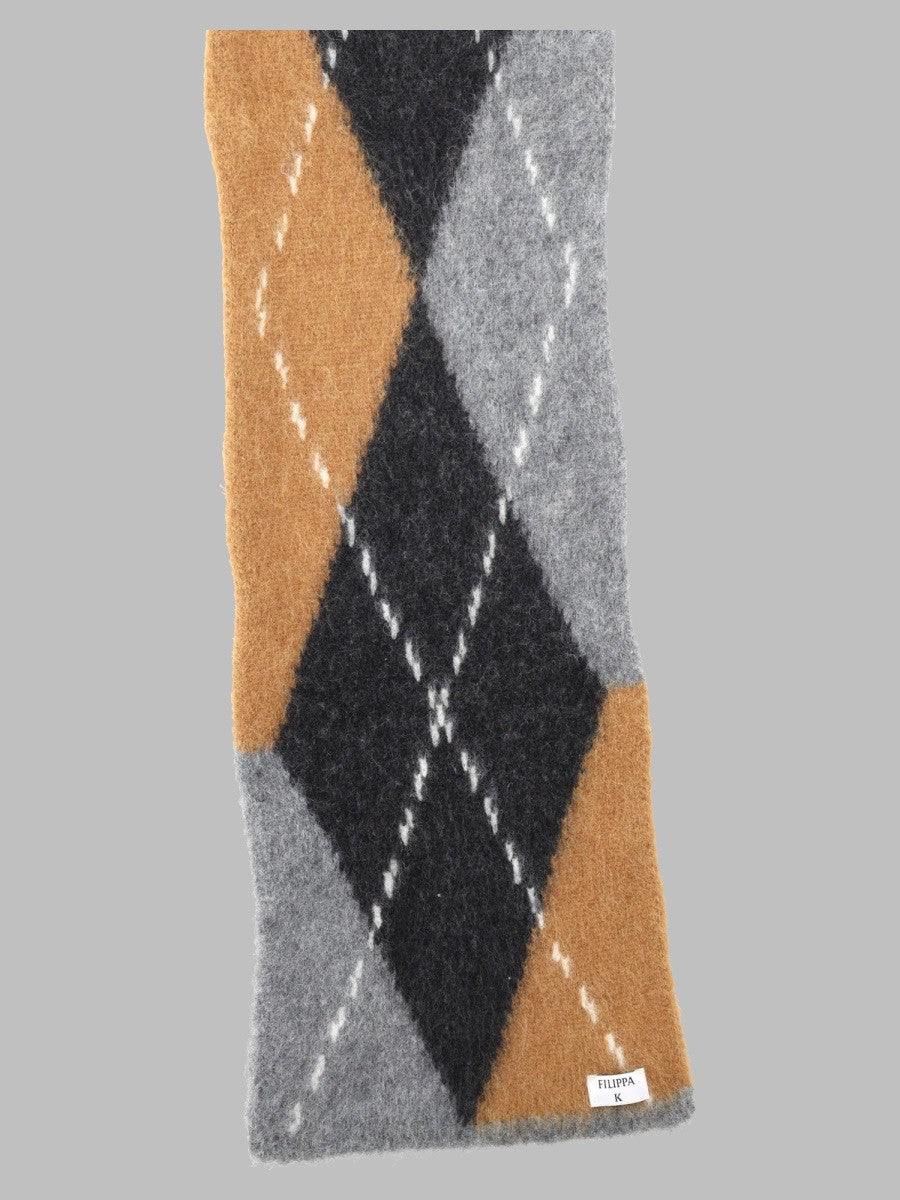 Sciarpa con Motivo Argyle