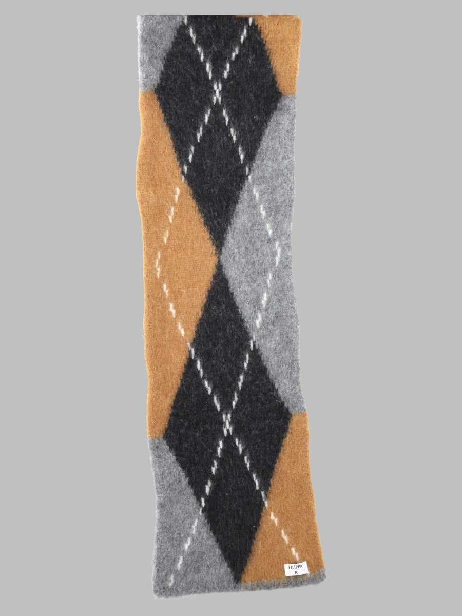 Sciarpa con Motivo Argyle