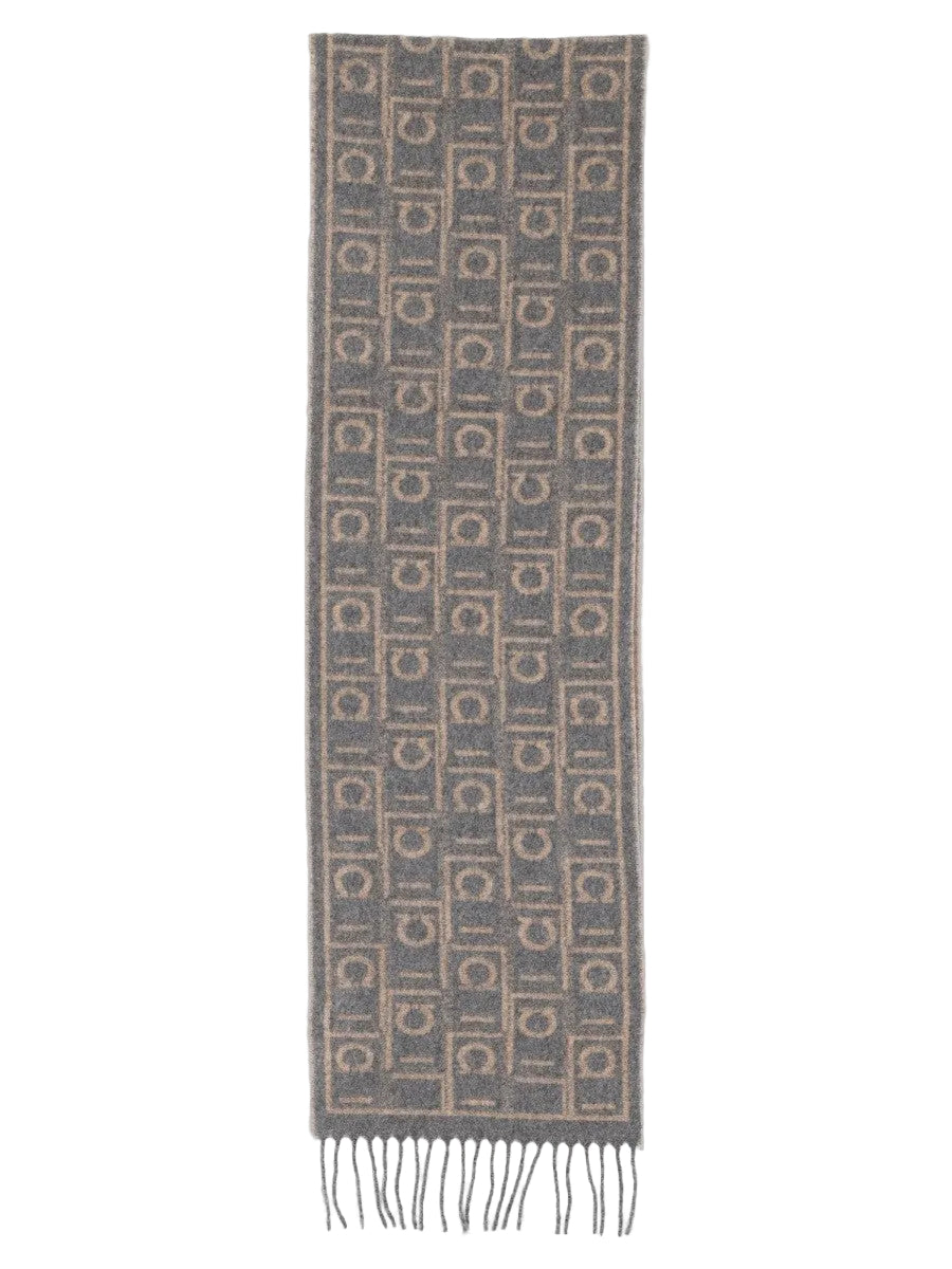 Sciarpa con Motivo Monogram