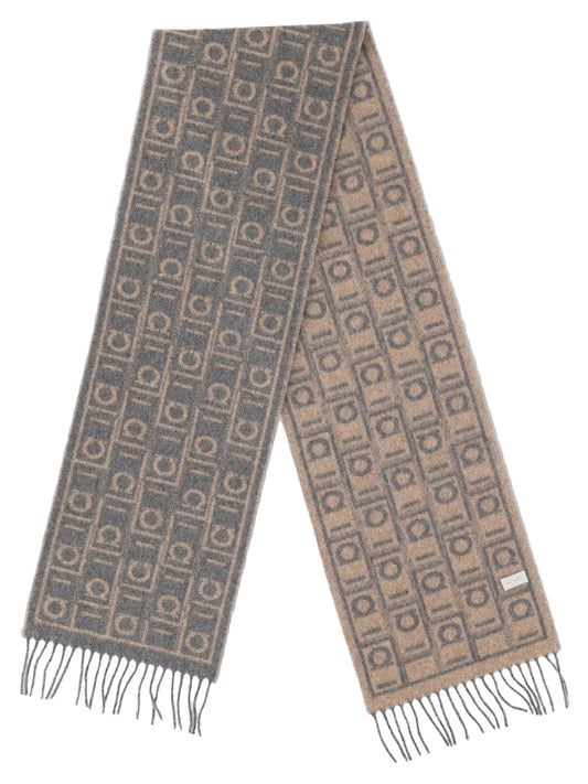 Sciarpa con Motivo Monogram