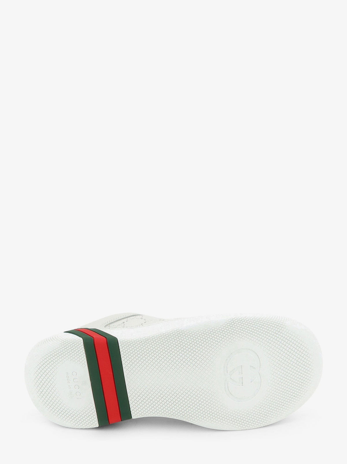 Screener sneaker in perforated GG leather