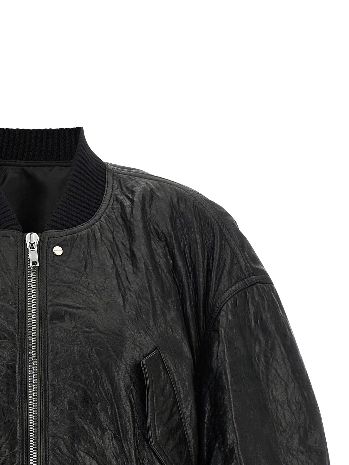 'Secchia Cropped Flight' bomber jacket